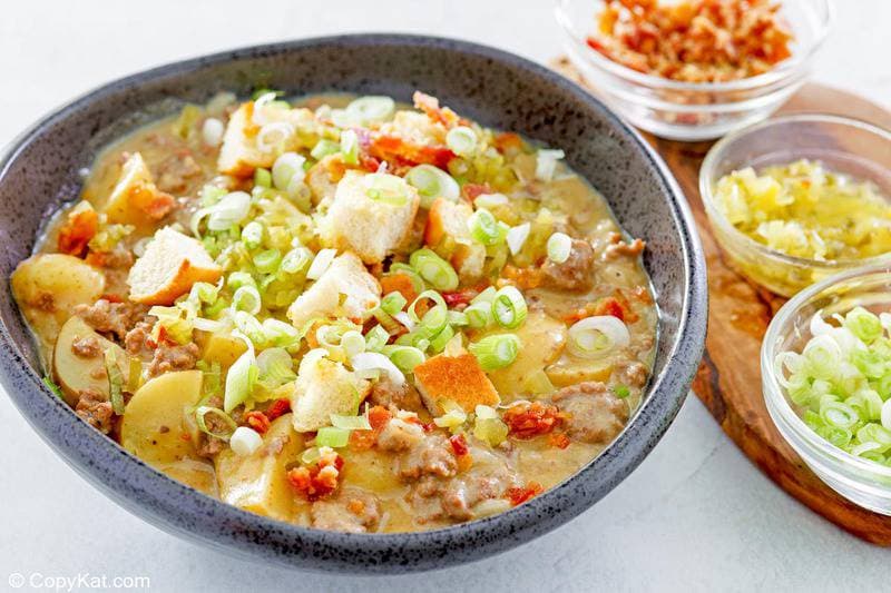 Cheeseburger soup
