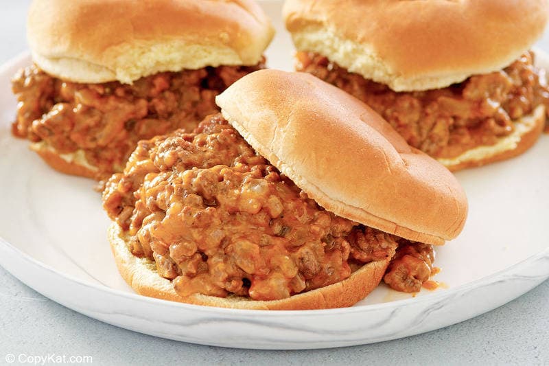 Loose Meat Sandwich