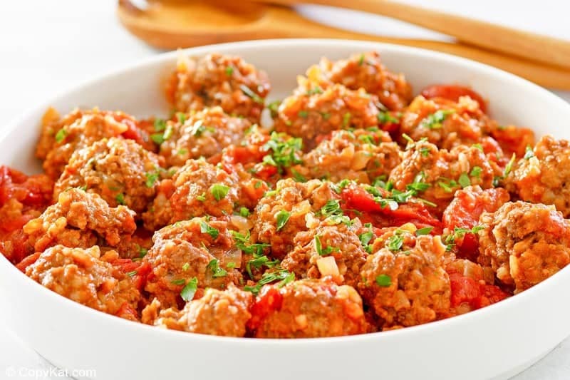 Porcupine Meatballs