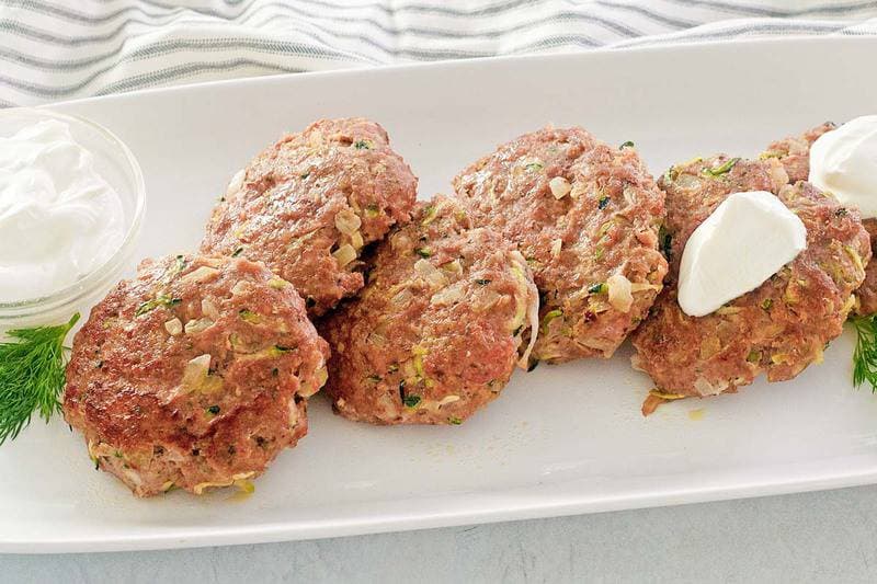 Healthy Chicken Croquettes with Vegetables