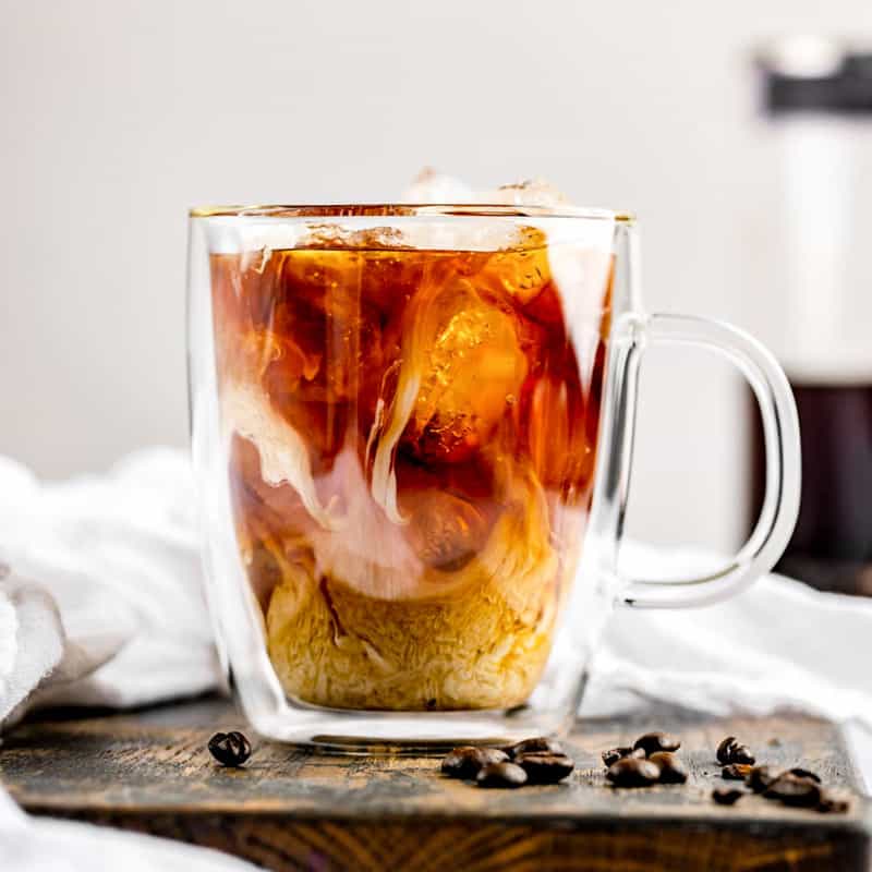 Smooth Homemade Cold Brew Coffee - Low Acid & Rich Flavor
