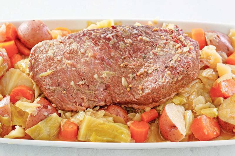 Instant Pot Corned Beef and Cabbage