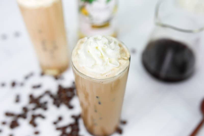 Homemade Starbucks Iced Vanilla Latte Recipe