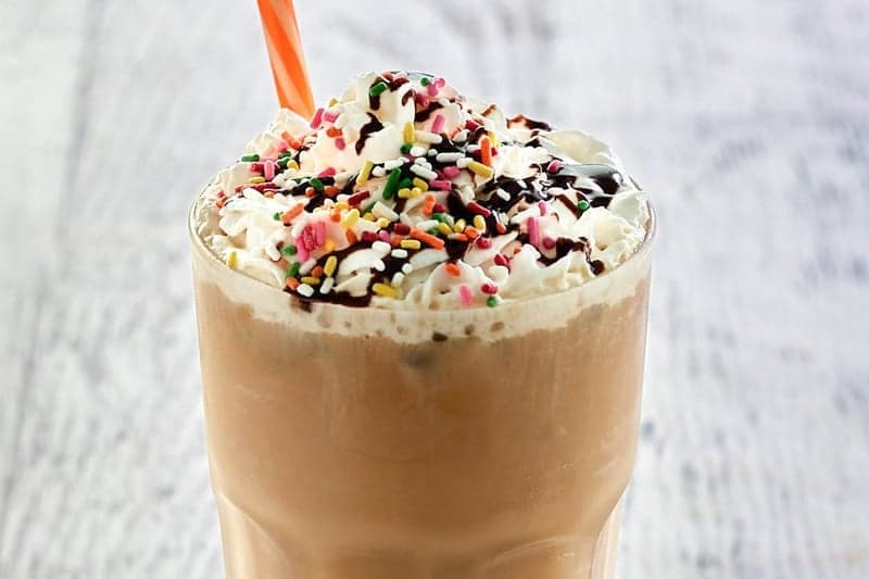 Dunkin Iced Cake Batter Latte Easy Copycat Recipe
