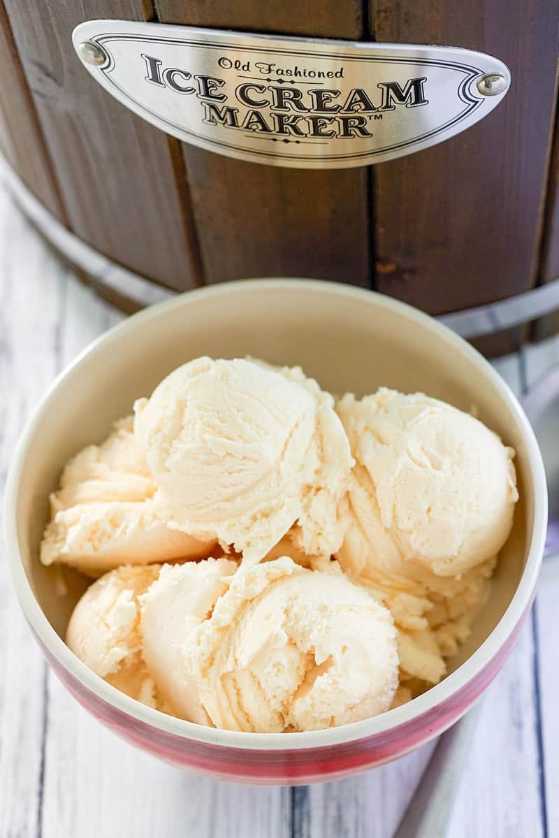 Homemade French Vanilla Ice Cream Easy Recipe