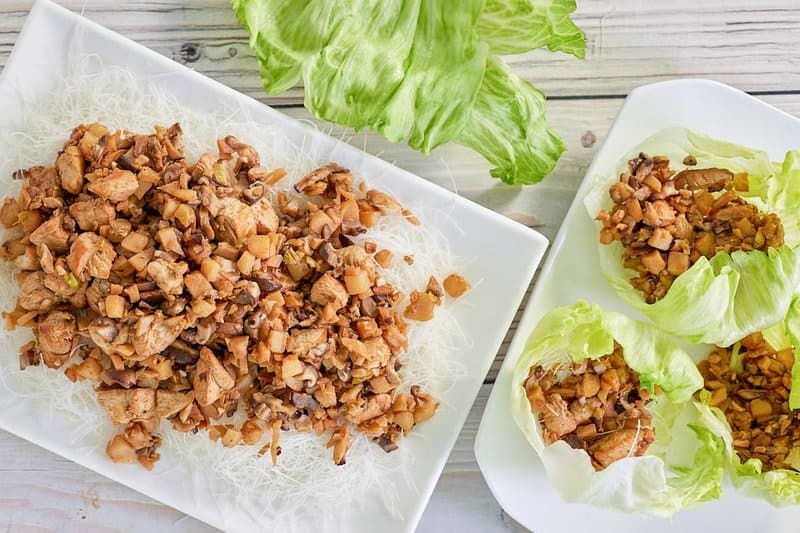Copycat PF Chang's Chicken Lettuce Wraps