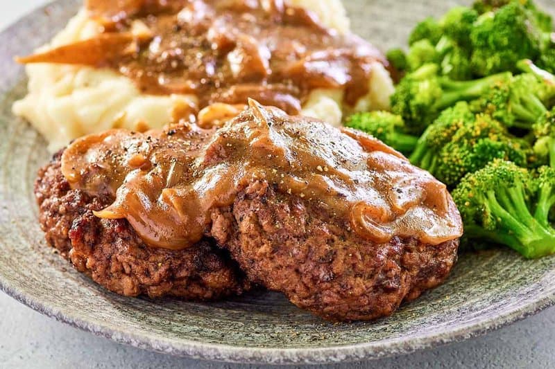 Cracker Barrel Hamburger Steak - Easy Copycat Recipe