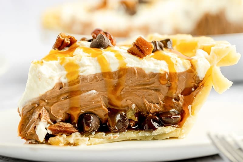 No Bake Turtle Pie