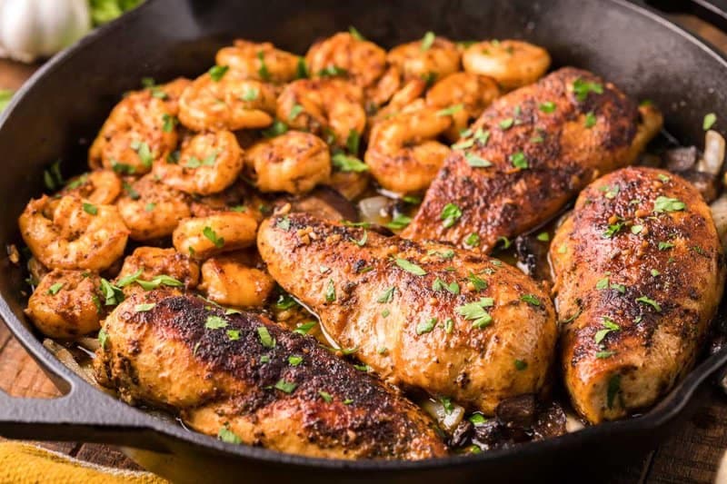 Applebee's Bourbon Street Chicken and Shrimp