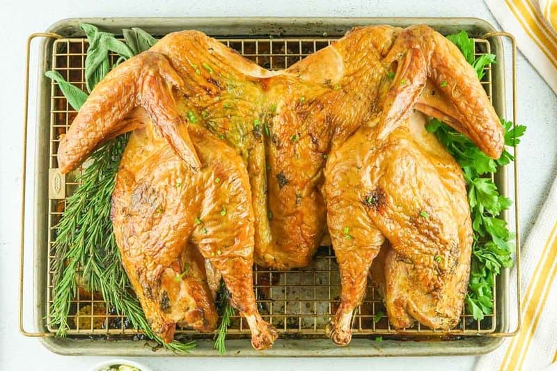 Smoked Spatchcock Turkey
