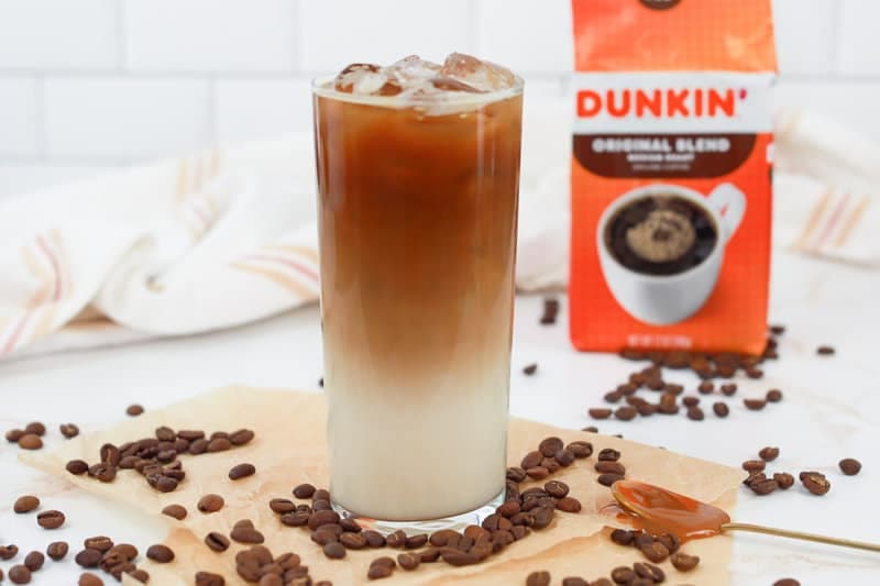 Dunkin Iced Caramel Macchiato Easy Copycat Recipe