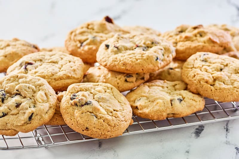 White Chocolate Cranberry Cookies