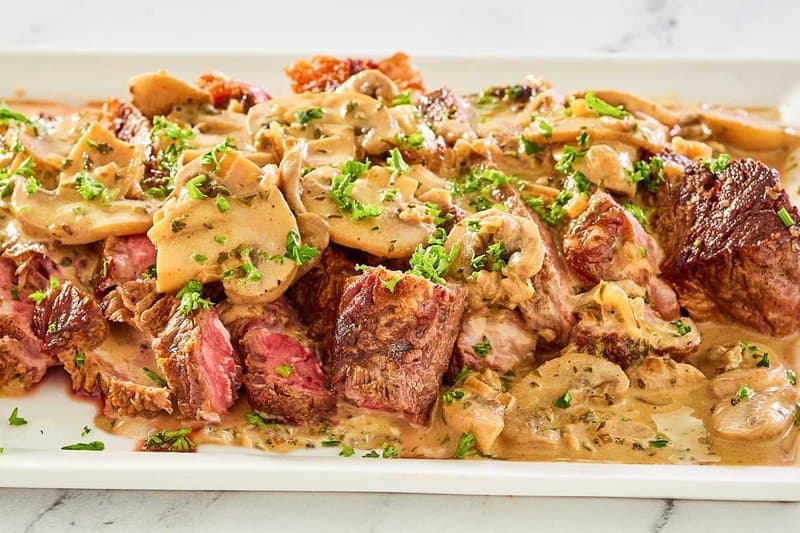 Steak Marsala Recipe with Creamy Mushroom Sauce