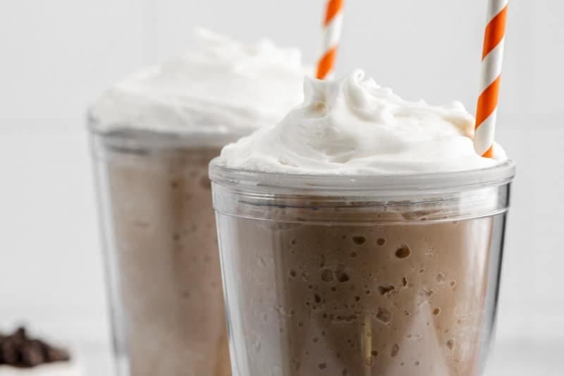 Homemade Dunkin Coffee Coolatta - Frozen Coffee Delight