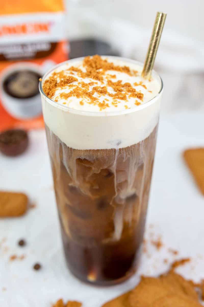 Dunkin Cookie Butter Cold Brew