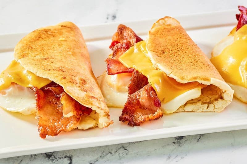 Dunkin Pancake Wake Up Wrap Copycat