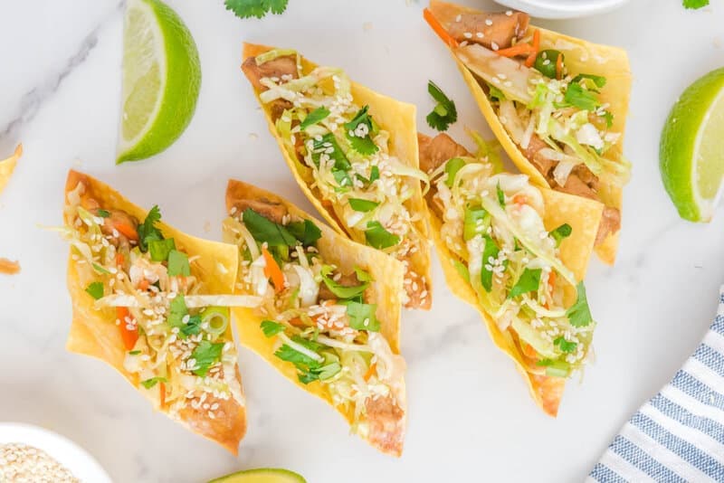 Better-Than-Applebee's Chicken Wonton Taco