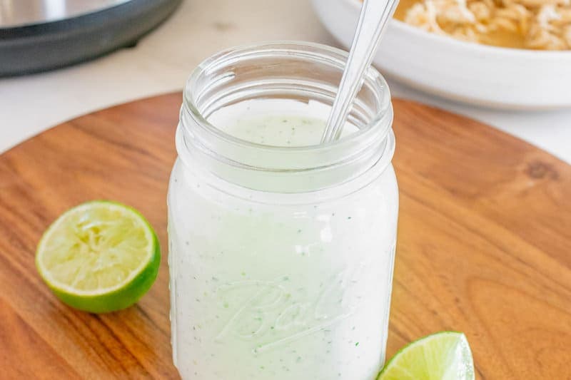 Creamy Cafe Rio-Style Tomatillo Cilantro Dressing