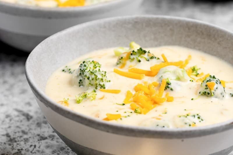 Three Cheese Broccoli Soup