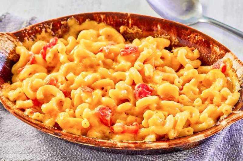 Horn & Hardart Mac and Cheese with Tomatoes