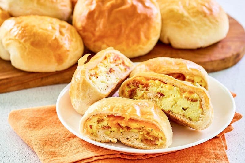 Dunkin Donuts Stuffed Biscuit Bites with Bacon