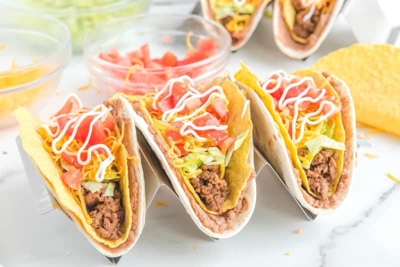 Homemade Taco Bell Double Decker Taco Supreme Recipe