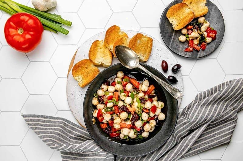 Marinated Mozzarella Balls
