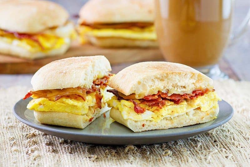 Starbucks Bacon & Gouda Sandwich - Copycat Breakfast