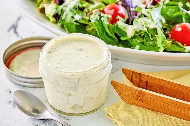 Easy Dill Pickle Ranch Dressing