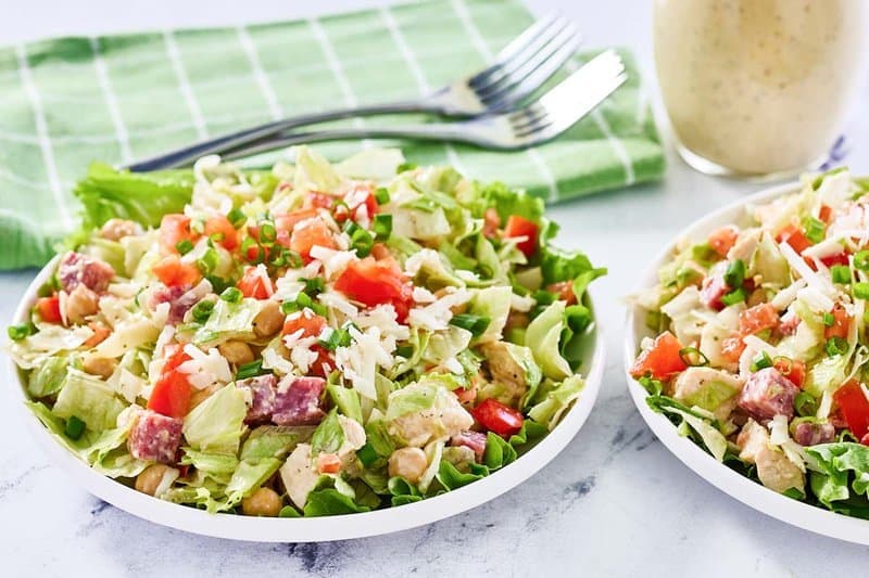 Cucina! Cucina! Italian Chopped Salad - Easy Copycat