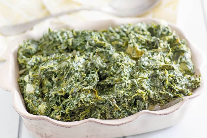 Boston Market Creamed Spinach