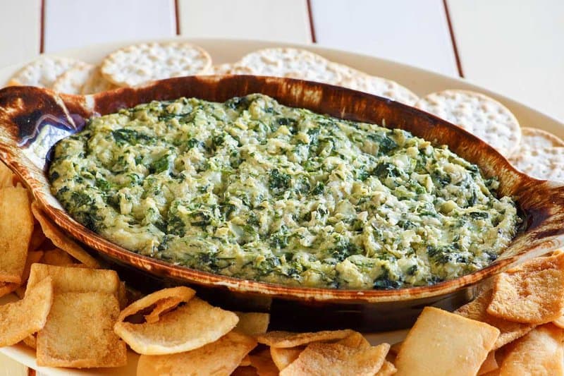 Houston's Famous Three-Cheese Spinach Artichoke Dip