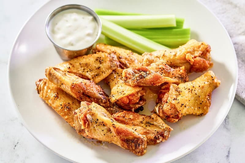 Wingstop Lemon Pepper Wings