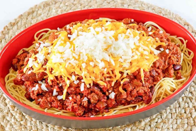 Steak and Shake 5 way Chili