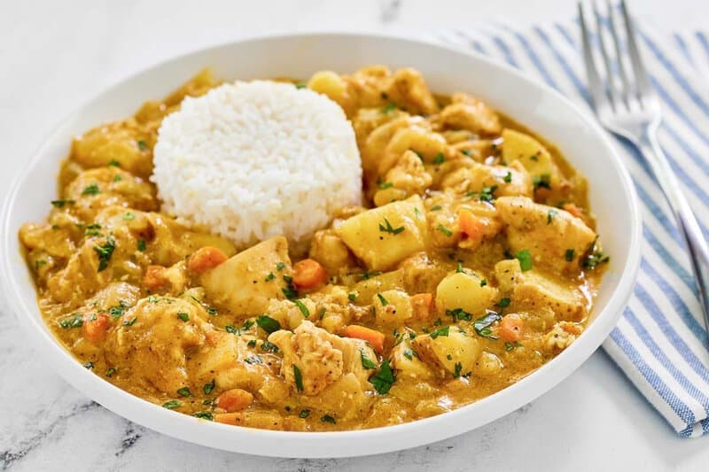 Instant Pot Thai Yellow Chicken Curry