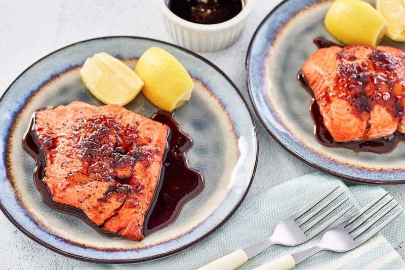 Cheddar’s Grilled Salmon with Bourbon Glaze
