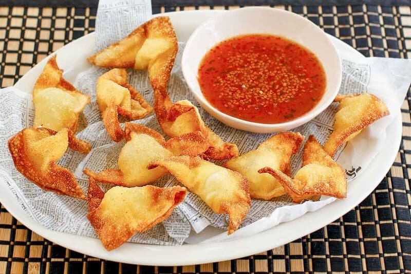 Cream Cheese Wontons