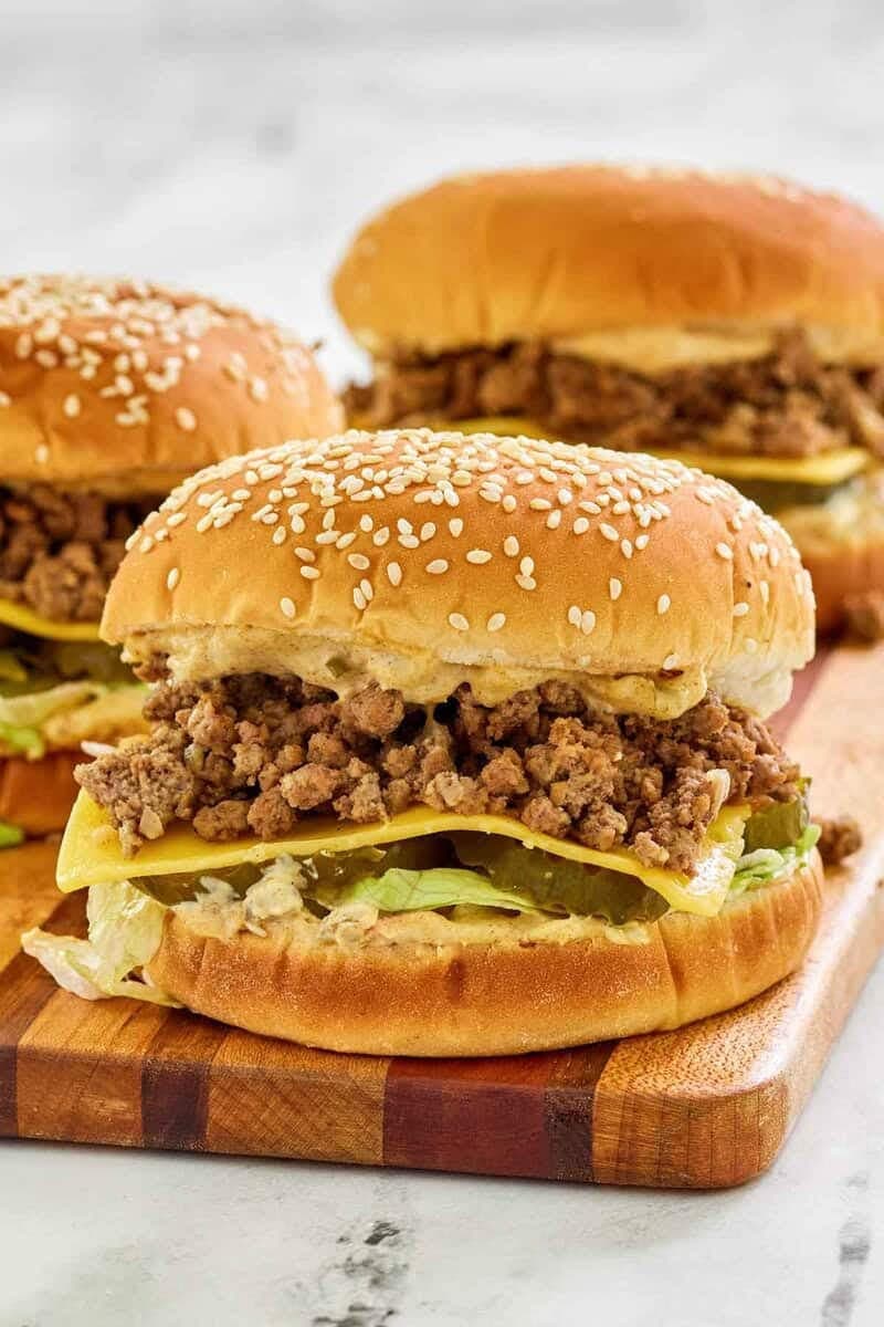 Big Mac Sloppy Joes