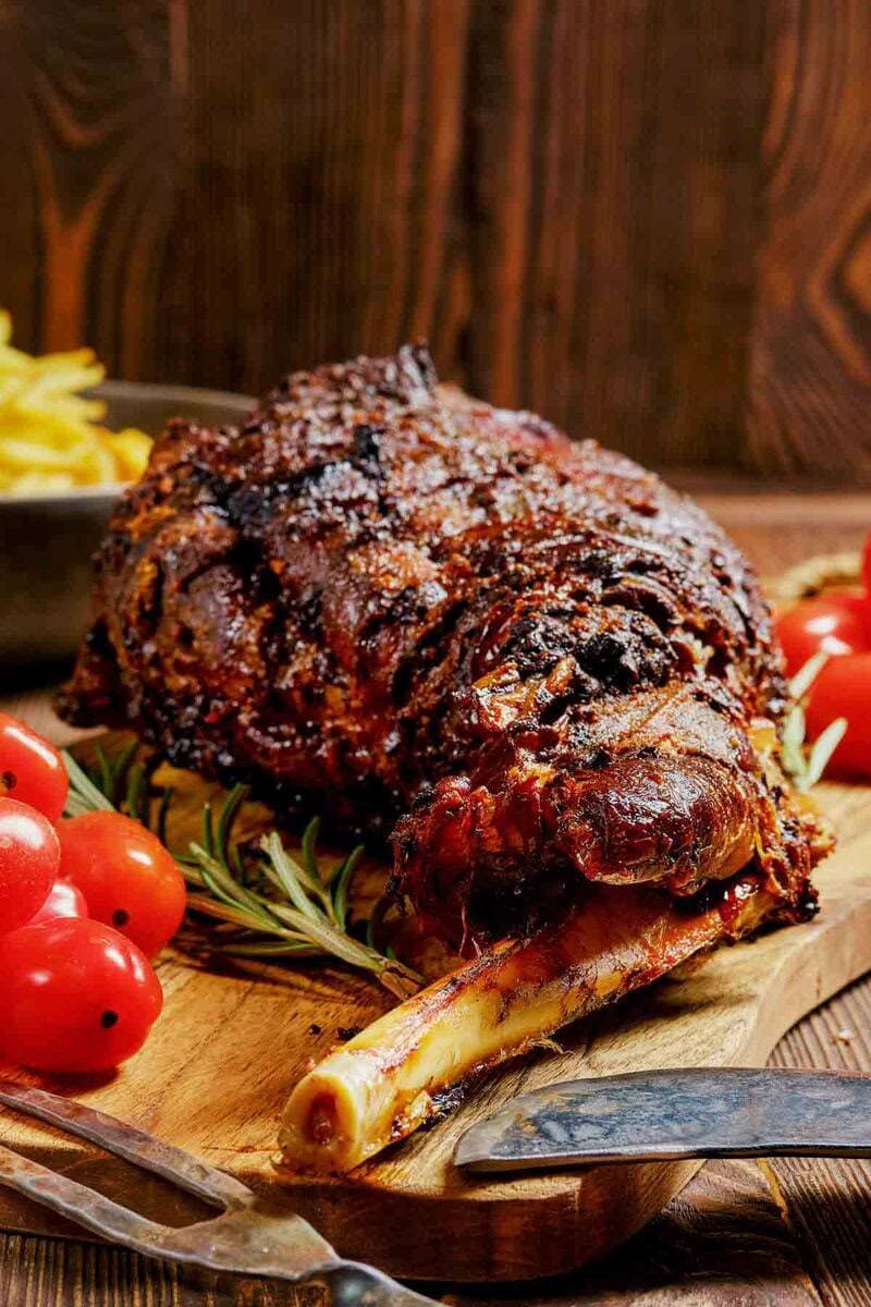 Indian Kashmiri Style Leg of Lamb