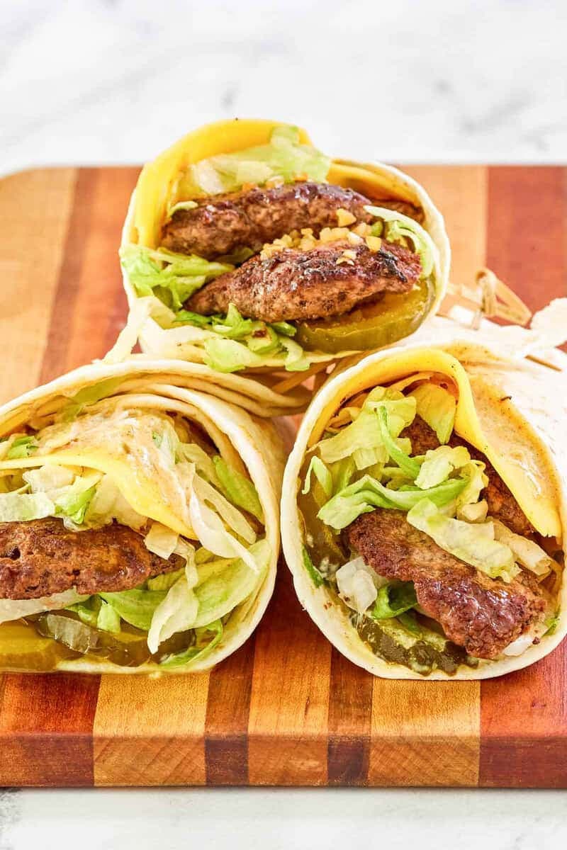 McDonald's Big Mac Snack Wrap Recipe