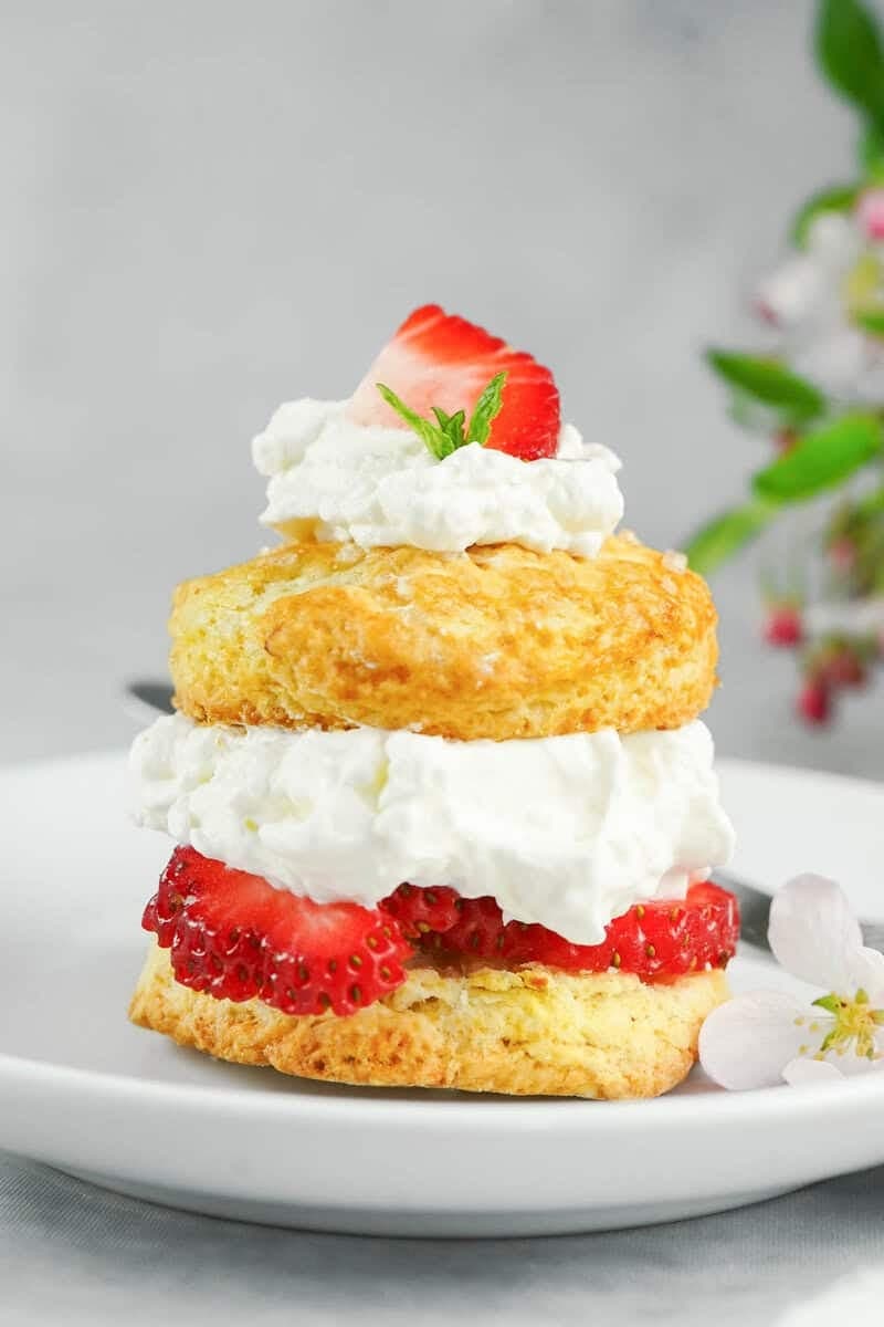 Ted's Strawberry Shortcake