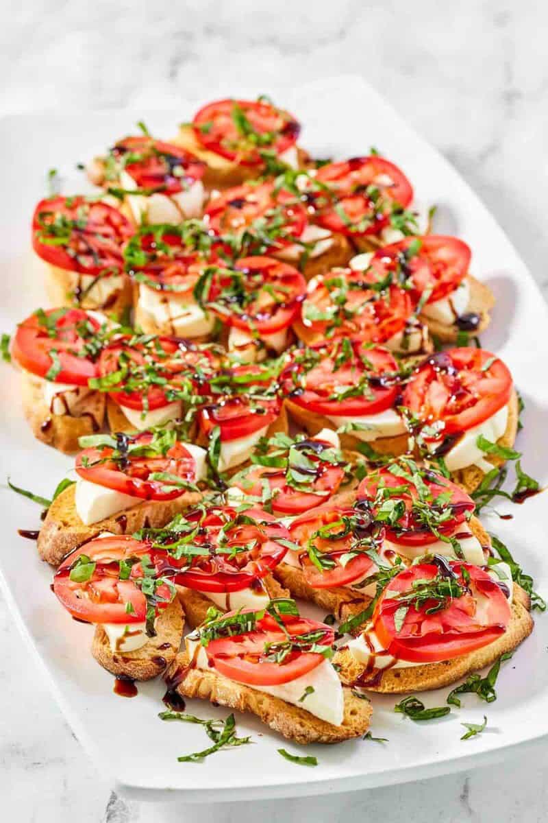 Spaghetti Warehouse Caprese Bruschetta