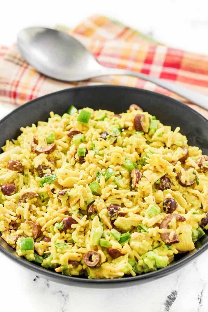 Curried Rice-A-Roni Artichoke Salad