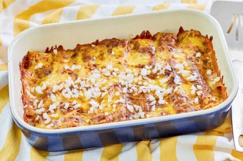 Classic El Chico Cheese Enchiladas with Homemade Tex-Mex Sauce