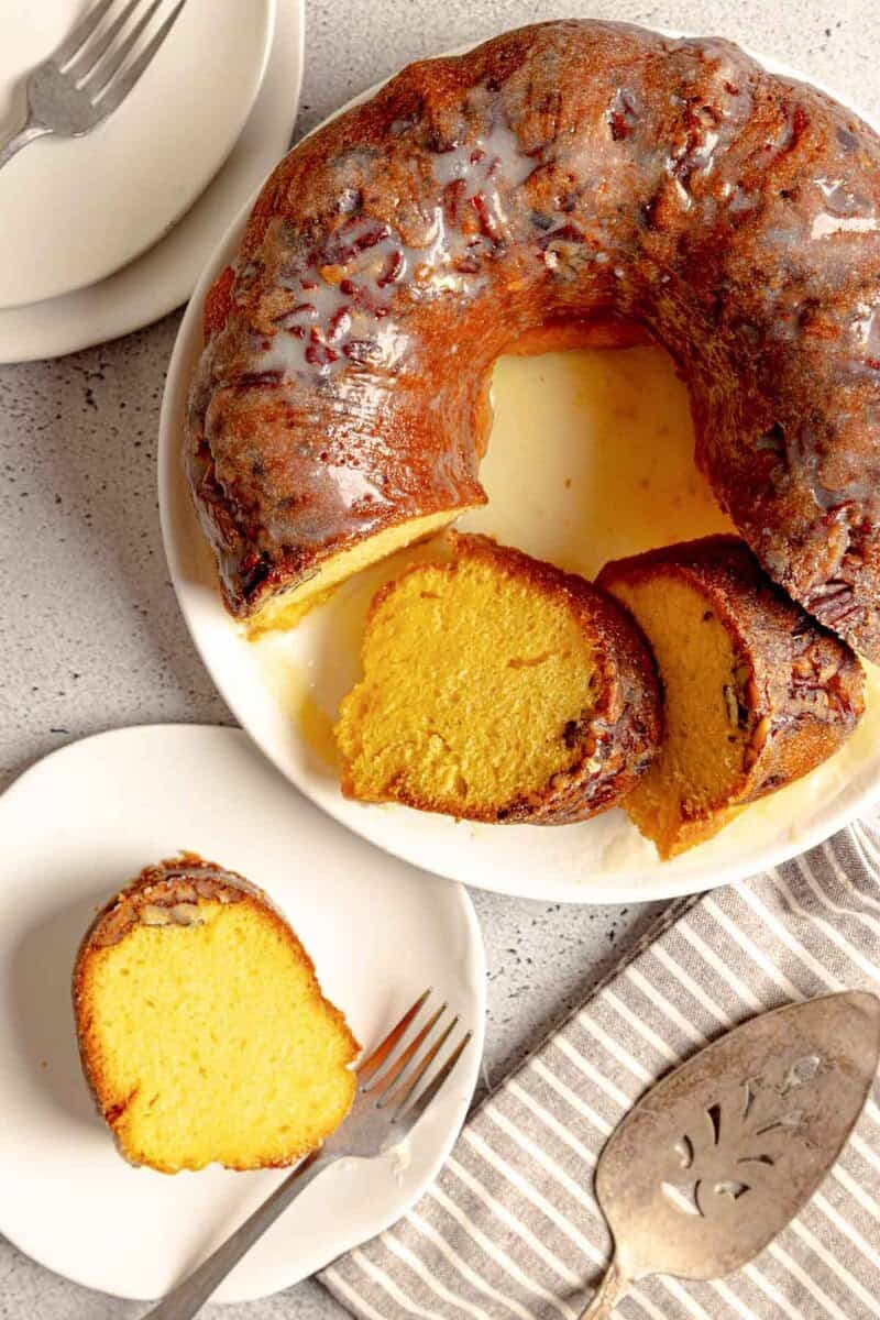 Ms. Bessie's Authentic New Orleans Rum Cake