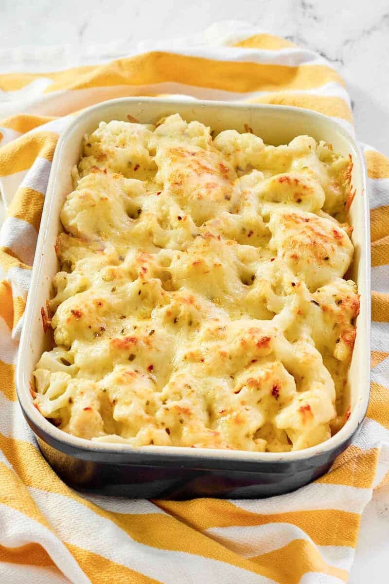 Pepper Jack Cauliflower au Gratin