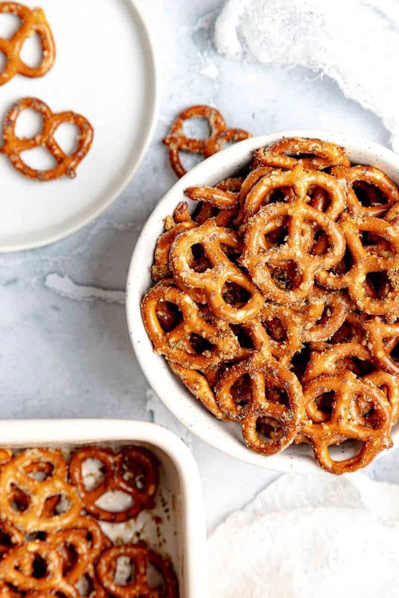 Ranch Seasoned Pretzels Recipe