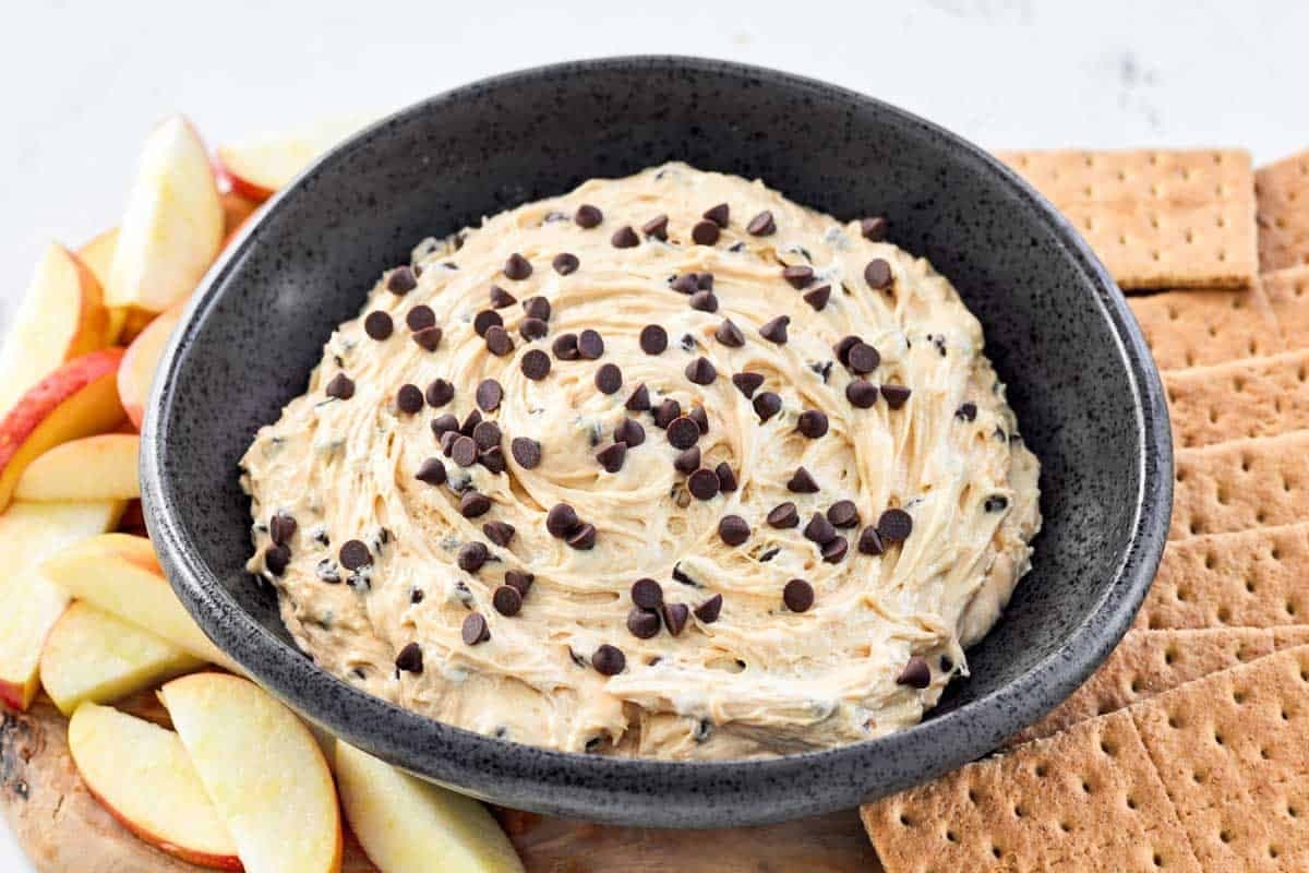 Buckeye Dip with Cool Whip and Cream Cheese