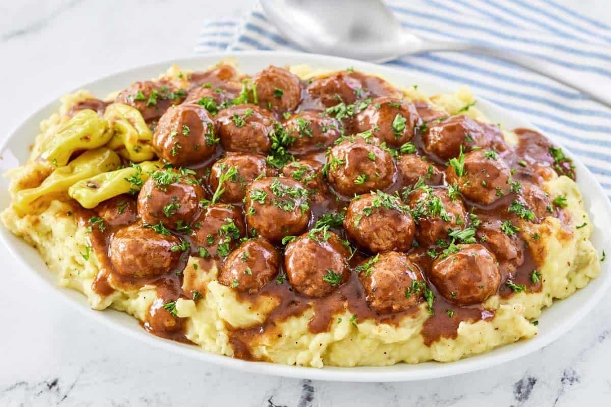 Mississippi Meatballs (Slow Cooker)