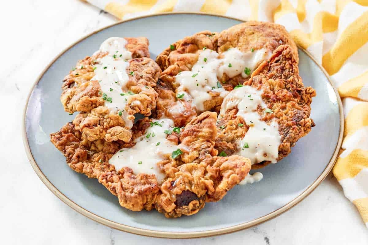 Beer Battered Chicken Fried Steak